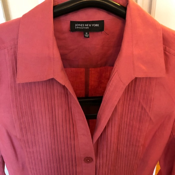 Jones New York linen jacket - Picture 3 of 6